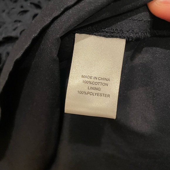 CeCe Cynthia Steffe Claiborne Eyelet A Line Dress - Picture 9 of 9